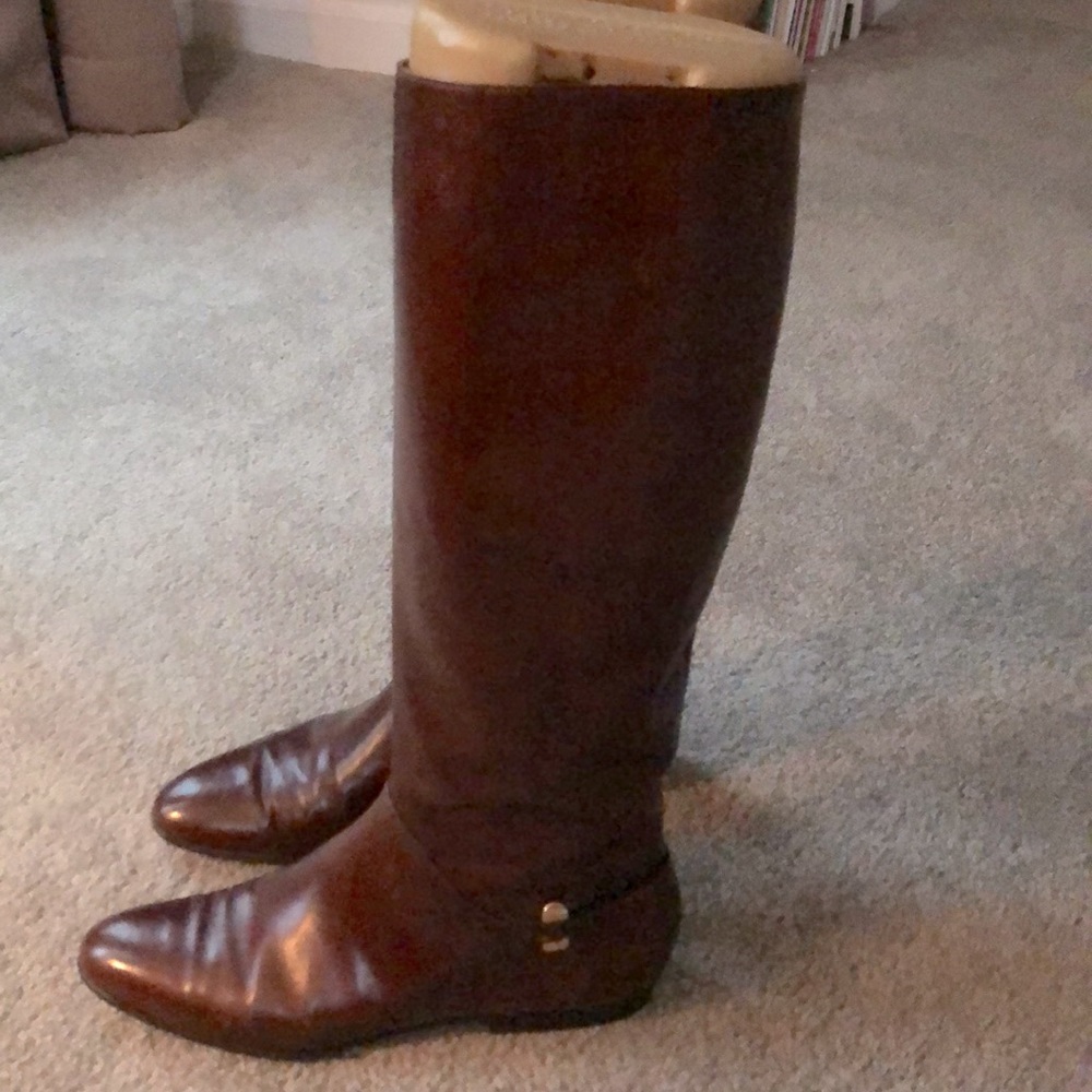Tan Ferragamo Boots